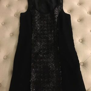 black sparkle dress